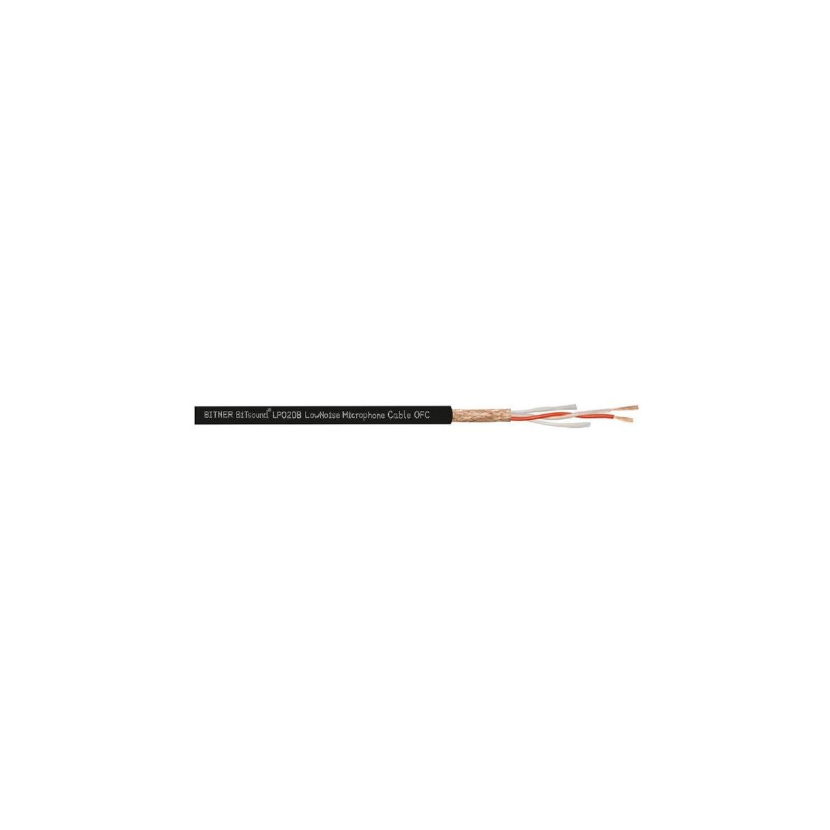BiTsound®LP0208 LowNoise Microphone Cable OFC 4x0,23mm2