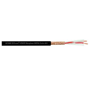 BiTsound®LP0231 LowNoise Microphone Instal Cable OFC LSOH 2x0,23mm2 OFC