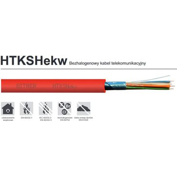 HTKSHekw - bezhalogenowe kabele telekomunikacyjne
