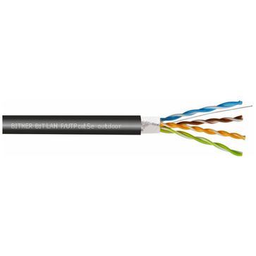 Kabel ekranowany zewnętrzny BiTLAN F/UTP cat.5e outdoor 200MHz