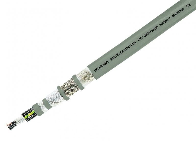 MULTIFLEX 512CPUR Przewody łańcuchowe, ekranowane